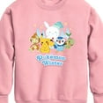 thumbnail image 2 of Pokémon - Pikachu Piplup Winter - Youth Crew Fleece Sweatshirt, 2 of 4