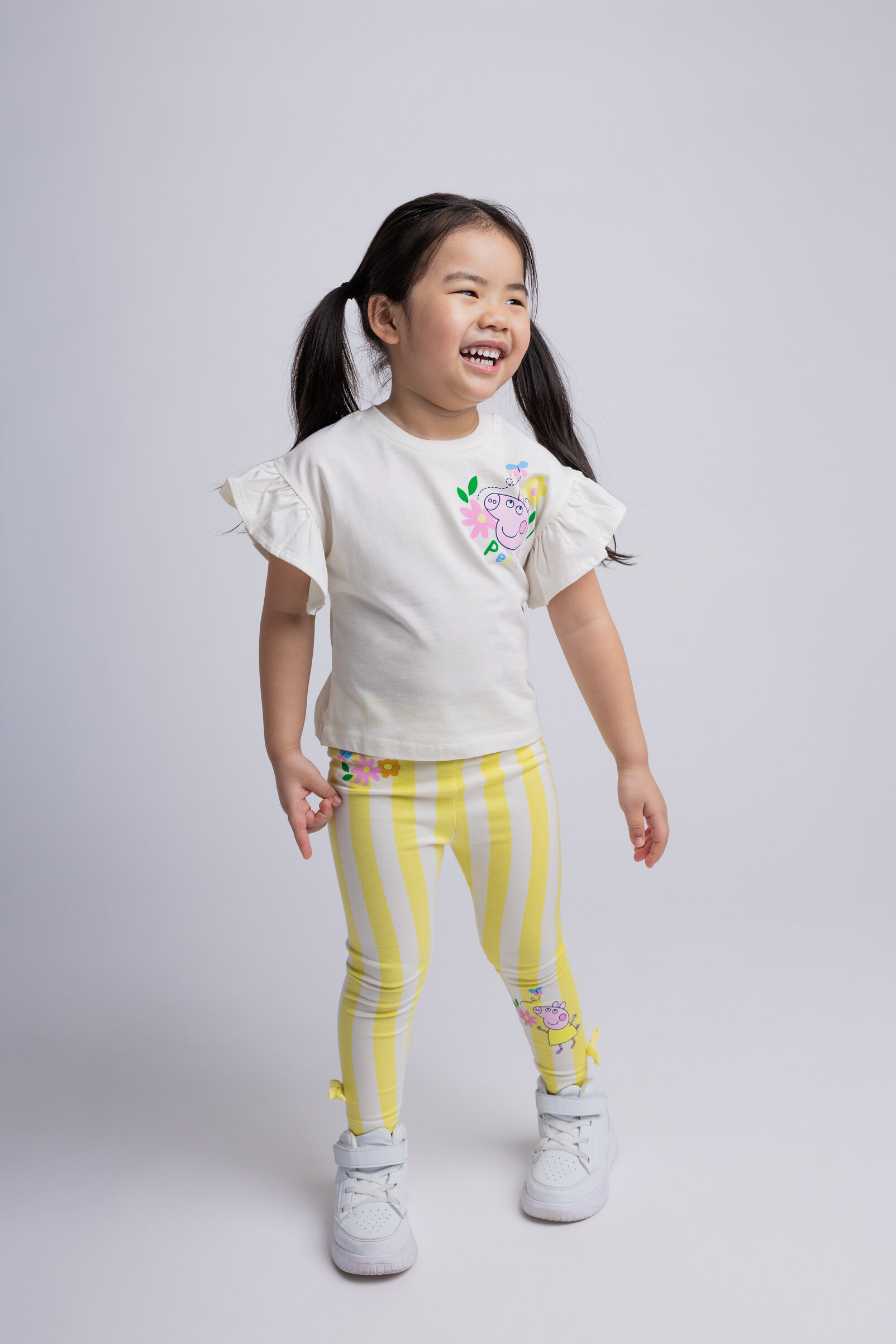 Peppa Pig T-Shirt and Leggings Outfit Set Toddler to Little Kid