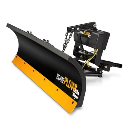 Meyer Snow Plow 26000 Home Plow; 80 Inch Length; 22 Inch Height; Hydraulic Lift; Hardwired; Power Angle; With Snow Plow and Mounting Hardware; Requires Front Receiver Hitch Mount See Required Parts