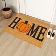 thumbnail image 5 of Fall Pumpkin Door Mat, Welcome Home Thanksgiving Autumn Decorative Doormat Farmhouse Rustic Floor Rug Home Mat for Home Indoor Outdoor, 5 of 7
