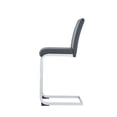 thumbnail image 3 of Global Furniture USA Barstool Grey with Grey Stripe, 3 of 4
