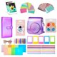 thumbnail image 1 of 12 in 1 Camera Accessories Colorful Camera Bag Compatible for Instax Mini 11 Instant Camera for Collecting and Viewing Photos, 1 of 4