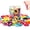 A-mixed color, variant on Baby Hair Ties Seamless Cotton Multicolor Hair Ties for Girls/Kids  (100 Pcs)