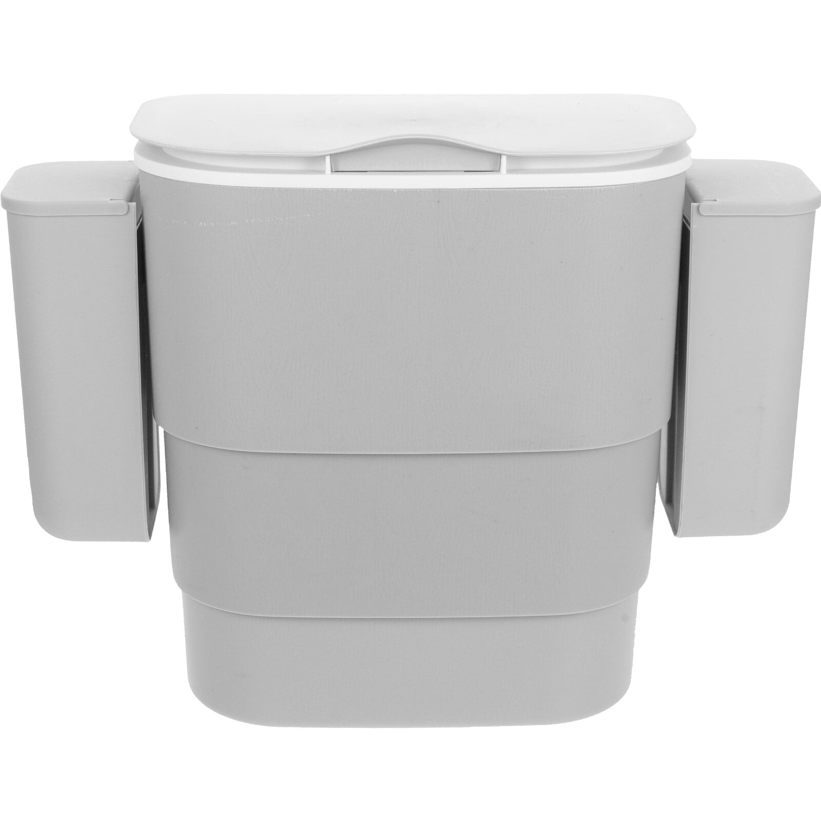 Household Garbage Can 1 Set of Kitchen Trash Bin Wallmounted Trash Can