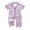 Pink, variant on Otqutp Pajamas Toddler Kids Baby Boys Girls Satin Cartoon Button Down Short Sleeve Shirt Tops + Shorts Pants for 1 to 5 Years