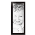 thumbnail image 2 of ArtToFrames 10" x 26" Colonial Onyx Picture Frame, 10x26 inch Black MDF Poster Frame (WOM-4386),  Pack, 2 of 8