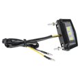 thumbnail image 3 of License Plate Light for Use Black Plastic High Brightness Weatherproof 6.5x2 Inch, 3 of 4