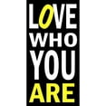 thumbnail image 3 of James, Andrea 9x14 Black Modern Framed Museum Art Print Titled - Love Who You Are, 3 of 5