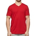 thumbnail image 2 of Men's Tommy Hilfiger 09T3140 Core Flag V-Neck T-Shirt (Mahogany S), 2 of 3