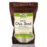 NOW Foods White Chia Seeds 1 Pound