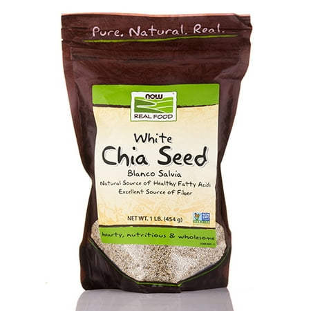 NOW Foods White Chia Seeds 1 Pound