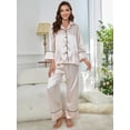 thumbnail image 1 of Pijamas Mujer Color Champán Pijama Manga Larga 2 Piezas, 1 of 8