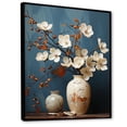 thumbnail image 2 of Designart "Nostalgic Dogwood Memories II" Dogwood Floater Framed Canvas Art Print, 2 of 5