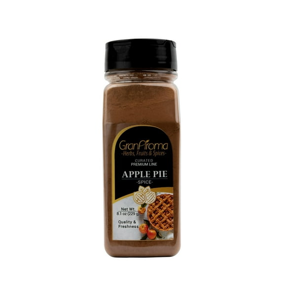 GranAroma Apple Pie Spice Blend, Aromatic & Warm, Flavorful Seasoning Mix, Baking & Cooking 8.1 Ounce
