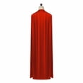 thumbnail image 2 of YTCAMLO Hoodless Womens Mens Satin Cloak Comfy Solid Color Full Length Cape for Christmas Halloween Dress-Up Party, 2 of 4
