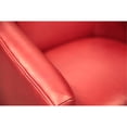 thumbnail image 6 of GTR Leather Citi 100% Top Grain  Swivel Club Armchair with Waterfall Seat, 6 of 6