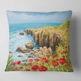 thumbnail image 2 of Designart Summer Breeze - Landscape Printed Throw Pillow - 16x16, 2 of 5