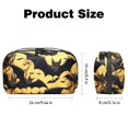 thumbnail image 5 of Bats Waterproof Oxford Fabric USB Organizer Storage Box Charger Phone Case Cell Phone Cord Organizer 5.9x9.44x3.14 in., 5 of 6
