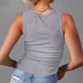 thumbnail image 3 of Solid Summer Tank Tops for Women Pack Ribben,Women Tank Tops Sleep Shirts under $10, 3 of 6