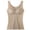 Khaki, variant on Bra Thermal Underwear for Women Lace V Neck Compression Camisole Tops for Mastectomy Women Breast Prosthesis