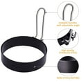 thumbnail image 3 of Egg Ring Round Egg Cooker Rings For Cooking Stainless Steel Non Stick Metal Circle Shaper Mold Household Kitchen Cooking Tool for Fried Egg McMuffin Sandwiches Egg Maker Molds, 3 of 7