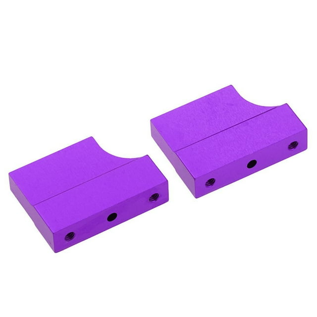 fastboy 2pcs Aluminum Engine Mount / Holder Parts 1:10 HSP Car RC en for Upgrade Purple