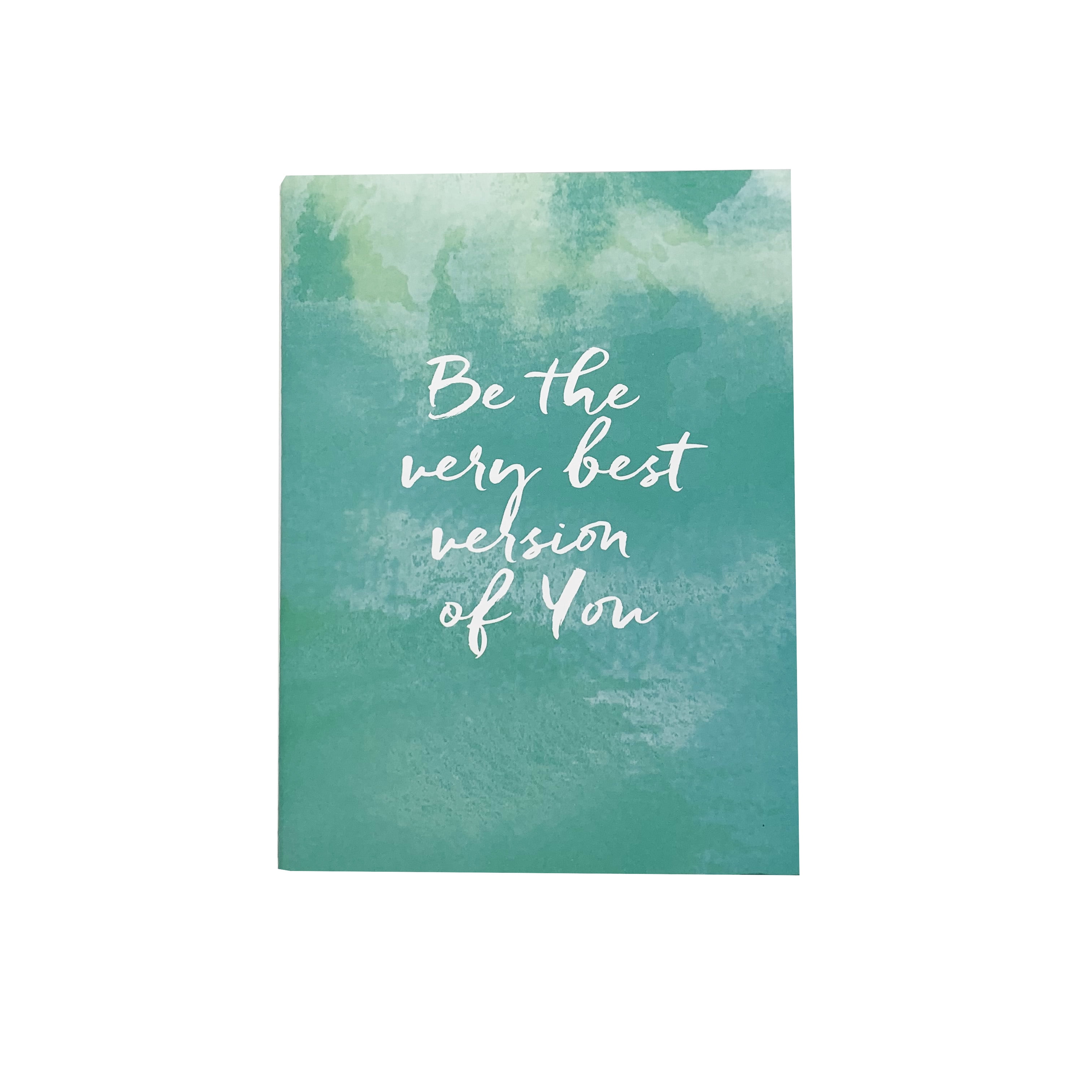 Hello Hobby Blue Journal Wellness, Size 6x8, 100 Paper Pages, 1 Each