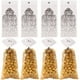 thumbnail image 2 of Nvzi 150 bolsas de celofán con lazos retorcidos para regalos de fiesta, dulces, repostería, tartas, bodas, cumpleaños (estilo D), 2 of 4