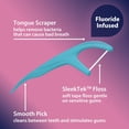 thumbnail image 4 of Comfort Clean Sensitive Gums Floss Picks Soft & Silky Ribbon 150 Count 3 Pack, 4 of 4