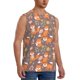 thumbnail image 2 of Balery Cute Little Fox Camisetas sin mangas para hombre, absorbe la humedad y protege contra el mal olor.-X-Large, 2 of 7