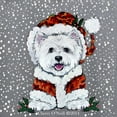thumbnail image 3 of CafePress - Santas Westie Helper Hooded Sweatshirt - Pullover Hoodie, Classic & Comfortable Hooded Sweatshirt, 3 of 4