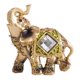 thumbnail image 1 of Estatua Adornos de estatua de elefante Feng Shui de resina para sala de estar dormitorio (oro S) Likrtyny Libre de BPA, 1 of 8