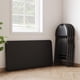 thumbnail image 2 of 4-foot folding mesa con forrado pu leather tabletop heavy-duty metal legs collapsible design estante bracket no assembly required para indoor/outdoor use-negra, 2 of 7