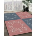 thumbnail image 2 of Ahgly Company Indoor Round Patterned Dark Gray Novelty Area Rugs, 3' Round, 2 of 6