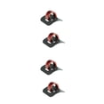 thumbnail image 2 of Eigraketly Cable de freno para patinete, guía, portátil, desmontable, Universal, autoadhesivo, línea de bicicleta, Clip de alambre, abrazadera, Rojo 2piezas, 2 of 6