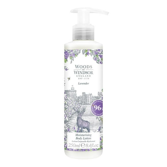 Loción corporal Woods of Windsor Floral con aroma a lavanda, 250 ml