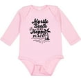 thumbnail image 3 of Inktastic Myrtle Beach is My Happy Place with Palm Trees Boys or Girls Long Sleeve Baby Bodysuit, 3 of 5