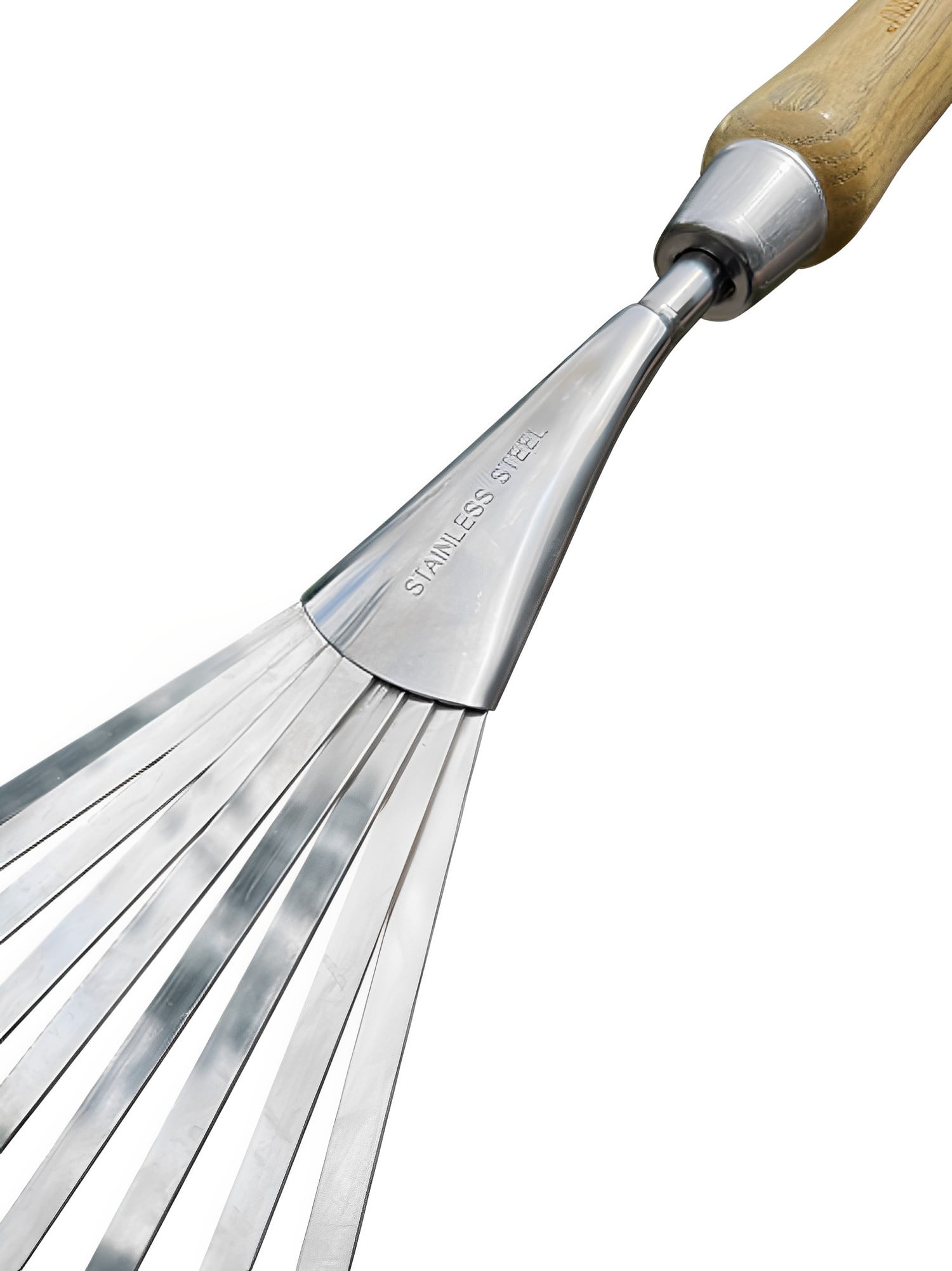 Garden Guru Eco Hand Rake Soil Tiller - 100% Recycled Stainless Steel - Rust Resistant - FSC Certified Wood Ergonomic Handle - Great for Gardening Cultivating Loosening Soil & Spreading Mulch (4)