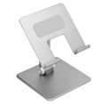thumbnail image 4 of Soporte para Tableta de aleación de Aluminio Soporte Ajustable con Silicona Antiarañazos y Deslizante Diseño Ergonómico para un ángulo de Visión Cómodo Orificio de Carga ANGGREK  Otros, 4 of 8