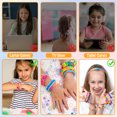 thumbnail image 5 of 3800+ Rubber Band Bracelet Making Kit, Meafeng 34 Colors Friendship Loom Bracelet Kit Craft Gifts for DIY Projects for Girls 8-12, 5 of 6