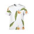 thumbnail image 3 of OUSIMEN Men's short-sleeved printed T-shirt, 3 of 7