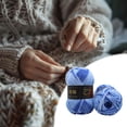 thumbnail image 1 of Uuiauoio Cotton Yarn for Crocheting, Baby Yarn for Crocheting Soft, Fluffy Crochet Yarn, 7 Ply Cotton Yarn for Puzzle、Socks、Clothes, 1 of 5