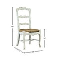 thumbnail image 3 of French Provincial Ladderback Mahogany Side Chairs (Set of 2), 3 of 3