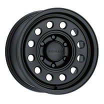 15x7 Nomad Wheels N501SB Convoy Satin Black Wheel 5x5.5 (-10mm)