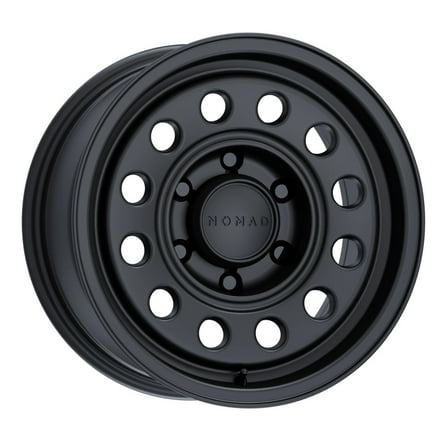 17x8.5 Nomad Wheels N501SB Convoy Satin Black Wheel 5x150 (-10mm)
