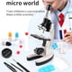 thumbnail image 5 of Microscopio biológico ajustable para estudiantes 300X 1200X Kit de microscopios de aumento Material educativo de ciencia escolar 28 unids / set sidaley FN000799-00B, 5 of 7