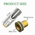 thumbnail image 4 of 5 Pcs Pig Nipple Waterer for Kit Automatic Pig Nipple Drinker Hog Drinker Feeder with Brass Water Tank Connector, 4 of 7