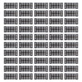thumbnail image 1 of 50 bloques de terminales de doble fila, 25 A, 600 V, buena conductividad eléctrica, bloques de terminales de tornillo para caja de distribución, 1 of 14