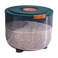 thumbnail image 1 of LCXmlly Money Pouch Card Grain Rice Storage Box Leakproof Good Sealing Moistureproof Food Grain Container, 1 of 6