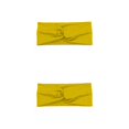 thumbnail image 4 of Diadema de ganchillo Minnieouse con estampado de leopardo Cúrcuma 2piezas, 4 of 6